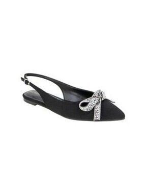 NWOT BCBGeneration Katly Pointed Toe Slingback Flats Women Sz 6.5 Wedding Party